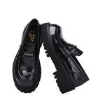 Лоферы мужские черный U7 - фото 2