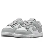 Кроссовки (TD) Nike Dunk Low 'White Light Smoke Grey' - фото 3
