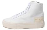 Женские кеды COMMON PROJECTS высокие белые - фото