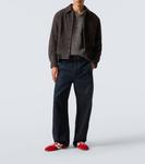 Замшевый блузон Frame, Old Black - фото 2