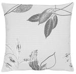 Чехол на подушку стиль лофт 49/49 см Ambiente, черно-белый - фото