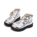 Противоскользящие, амортизирующие, износостойкие, дышащие, термостойкие детские ботинки Budding, черный - фото 3