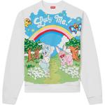 KENZO Белая женская толстовка - фото