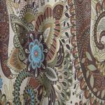 Шторы винтажные Designart Paisley Pattern XIII, коричневый - фото 4