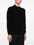 ASPESI шерстяная рубашка поло, черный - фото 3