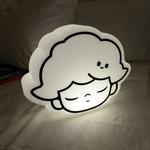 POP MART Dimoo Black White Collection, Night Light Chibi Figures - фото 2