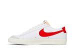 Кроссовки Nike Blazer Low '77 Vintage 'White Team Orange', белый - фото 4