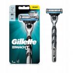 Бритва ручка + лезвие Mach3 Gillette - фото 2