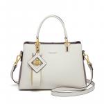 CNOLES Кожаная сумка через плечо, Cloud Milk Coffee - фото 2