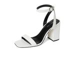 Сандалии MICHAEL Michael Kors Merriam Block Heel, цвет Optic White - фото 7