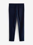 Тканевые брюки Next Regular Pants, темно-синий - фото 2