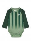 Боди STRIPED Hummel, зеленый - фото