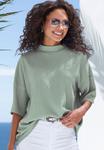 Блуза LASCANA KURZARM, Lindgrün/Light Green - фото 2