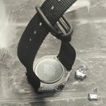 CASIO Часы Unisex YOUTH Black Watch, Silver Small Block Nylon White - фото 8