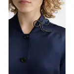 Блейзер Scotch & Soda Satin, синий - фото 5