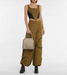 Топ-бюстье с аквалангом Stella McCartney, хаки - фото 2