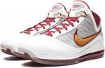 Nike Mens Lebron VII, White/Grey - фото 2