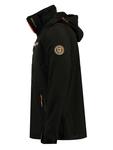 Куртка софтшелл Такени черного цвета Geographical Norway - фото 3