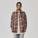 Футболка унисекс ROCAWEAR, красная клетка - фото 10