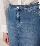 Джинсовая юбка Marc Cain, синий - фото 4