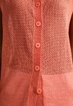 Жилет BUTTON UP POINTELLE KNITID, оранжевый - фото 6