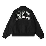 Бейсбольная куртка унисекс RickyisClown, Темно-синий - фото 2