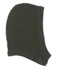 Балаклава в рубчик Rick Owens, зеленый - фото 2