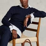 Свитер женский темно-синий Polo Ralph Lauren - фото 3