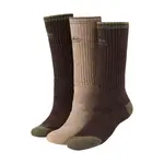 Упаковка из 3 пар горных носков Mountain Pro, темно-коричневый - фото