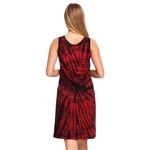 Supernatural - Мини-платье из батика с символом Anti Possession - фото 3