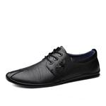 Туфли LAORENTOU Dress Shoes Men Low-Top, черный - фото