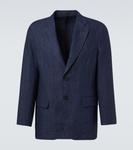 Льняной блейзер Rubinacci, Dark Blue - фото