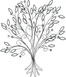 HOFMANN LIVING AND MORE предмет декора стен "декорация стен" 73х84х3 см, черный - фото 2