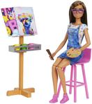 Набор Barbie Art Studio с куклой и аксессуарами. Mattel - фото 4