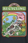 Футболка Steven Rhodes Learn About Recycling, черный - фото 2