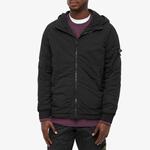 Куртка composite polartec hooded jacket 'black' Stone Island, черный - фото 3