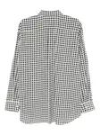 Клетчатая рубашка Comme Des Garcons, черный - фото 2