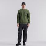 Свитшот мужской CAT, зеленый - фото 7