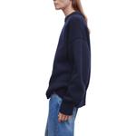 Свитер с буфами THE ROW, синий - фото 6