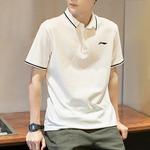 Мужская поло LINING, серый - фото 5