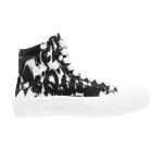 Кроссовки Alexander McQueen Deck Plimsoll High 'Graffiti', черный - фото