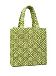 Сумка-тоут с декором T Monogram Tory Burch, зеленый - фото 3