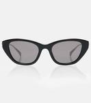 Кошачьи солнцезащитные очки G с замочком Gucci - фото