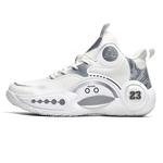 Кроссовки баскетбольные Black Tailed Deer High Top унисекс черно-белые фиолетовые - фото 3