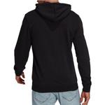 Толстовка Men's adidas Juventus Pattern Printing Hooded Pullover Long Sleeves Black, черный - фото 3