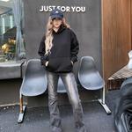 Унисекс худи HUANQIU, Бордовый - фото 9