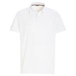 Поло с коротким рукавом Slam Active Tech Pique, белый - фото
