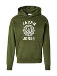 Толстовка JACK & JONES JJVICTO, оливковый - фото