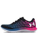 Кроссовки flow velociti wind 'black electro pink' Under Armour, черный - фото
