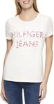 Футболка с перфорированной графикой Tommy Hilfiger, Ivory - фото